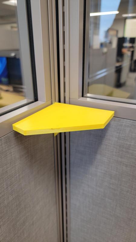 AIS Divi Cubicle Corner Shelf