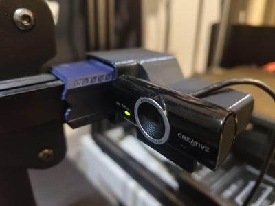 Cam mount for Anycubic Kobra Max with Creative 73Vf07
