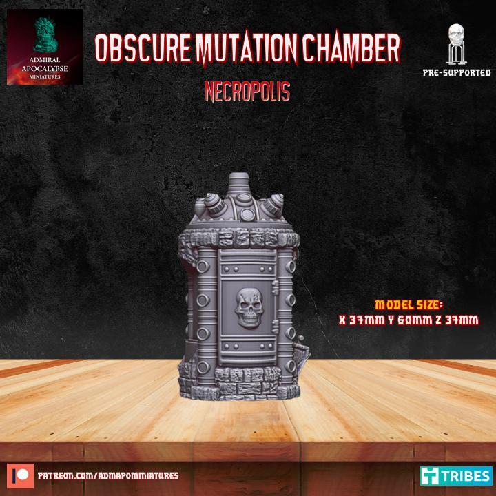 Mutation Chamber (Pre-supported & Hollowed)
