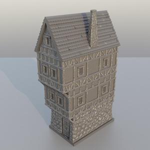 Shop House - Tabletop Terrain - 28 MM