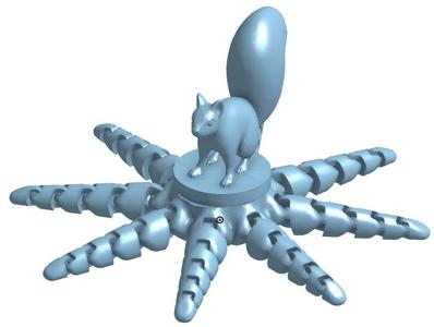 Print in place Squactopus