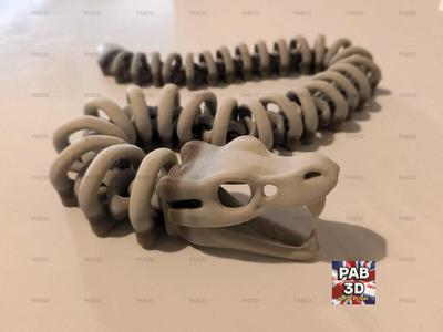 articulated skeleton snake flexi