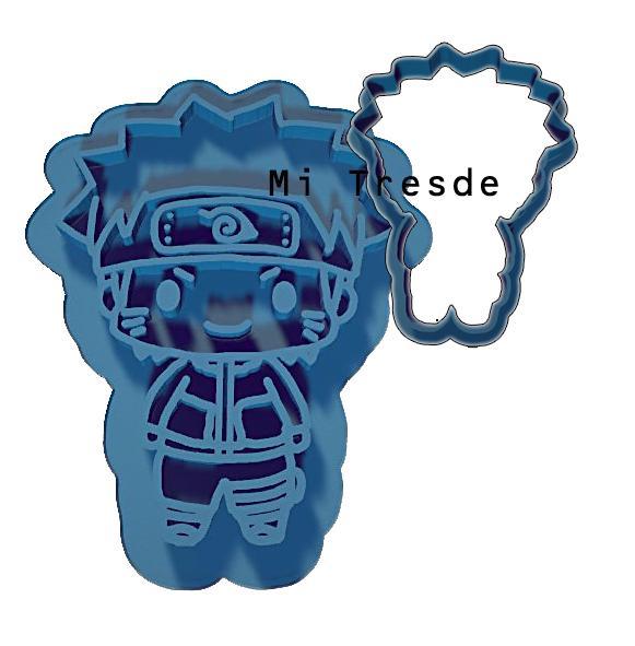 Naruto chibi cutter and marker