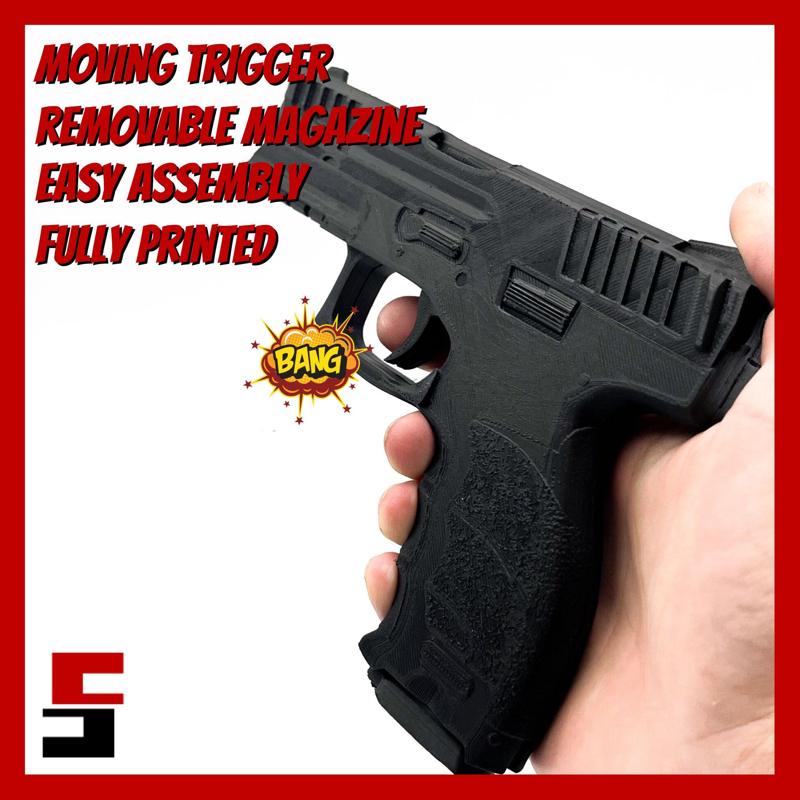 PISTOL VP9 - HECKLER & KOCH MOVABLE TRIGGER PARTS articulated