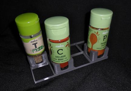 Gridfinity Meira Spice Holder