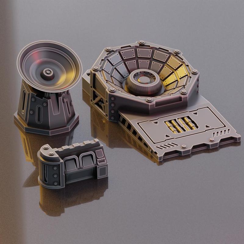 Radio satellite Scatter Pack