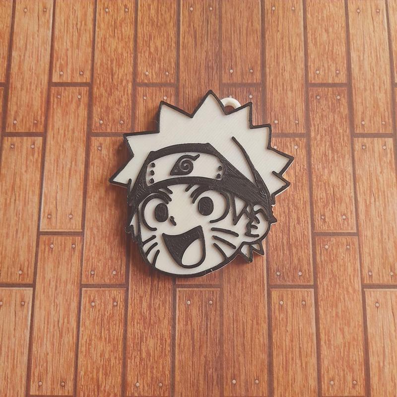 Naruto Chibi Happy Keychain