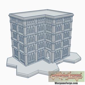 Gothic Building 87 with Hex Base GHB087