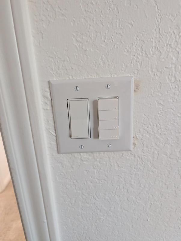 Shelly BLU RC Light Switch Wall Plate Holder