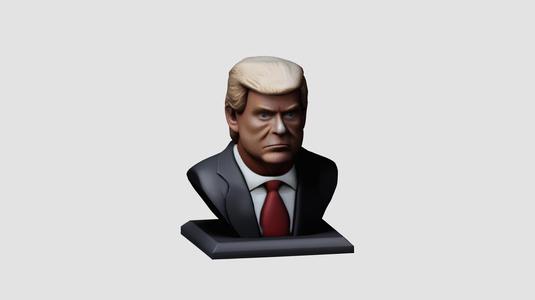 Donald Trump Bust