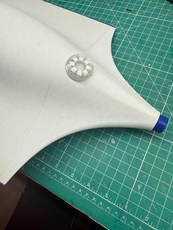 Round LED light cover for Flightory Stallion