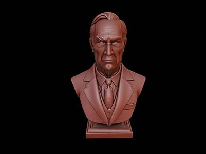 Calvin Coolidge Bust