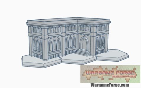 Gothic Building 17 with Hex Base GHB017