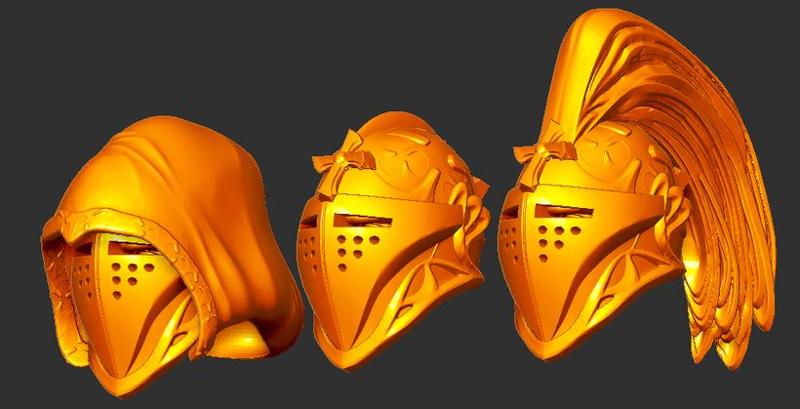 Holy emblem legion helmet set