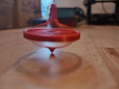 Dancing Spinning Top kitcard