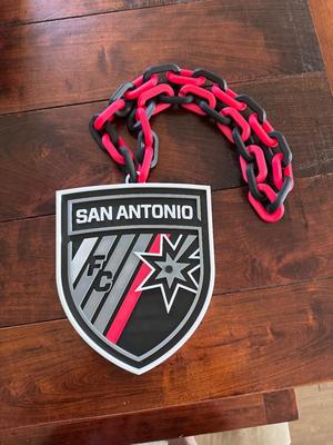 San Antonio Football Club Logo for Necklace