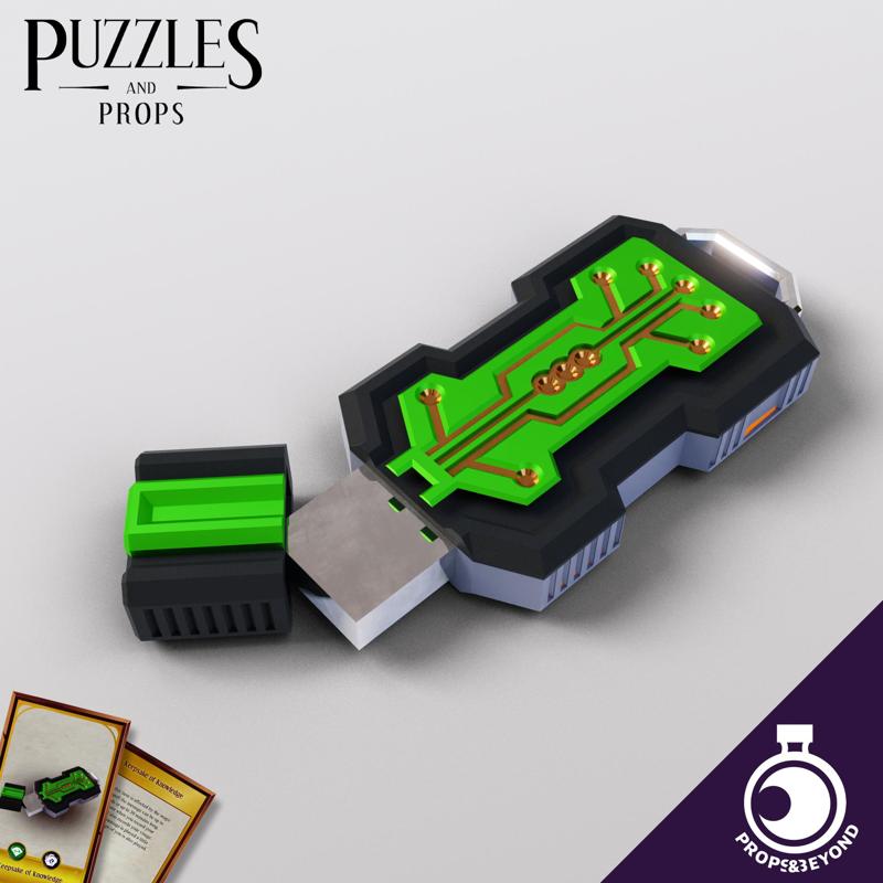 Keepsake of Knowledge (Sci-Fi Data Storage)