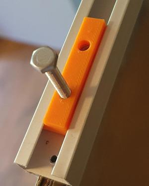 T-slot nut for whiteboard rail M4 - PrintInPlace