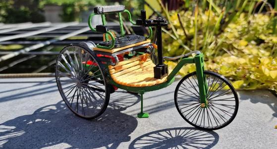 Mercedes benz no1 year 1886 Designer Ed van der Heijden.