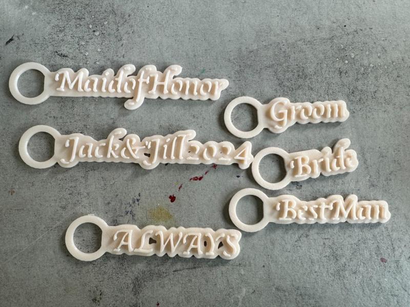 Keychain Favors - SCAD Customizable