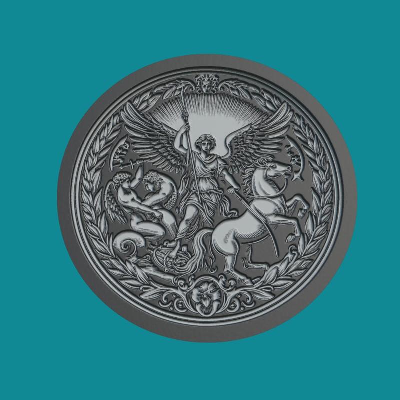 Rome, Italy Print Model Rome, Italy Medallion Rome, Italy Wall Decor