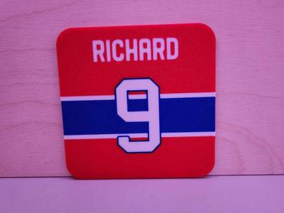 NHL Coaster - Maurice Richard