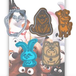 THE SECRET LIFE OF PETS COOKIE CUTTER PACK X5
