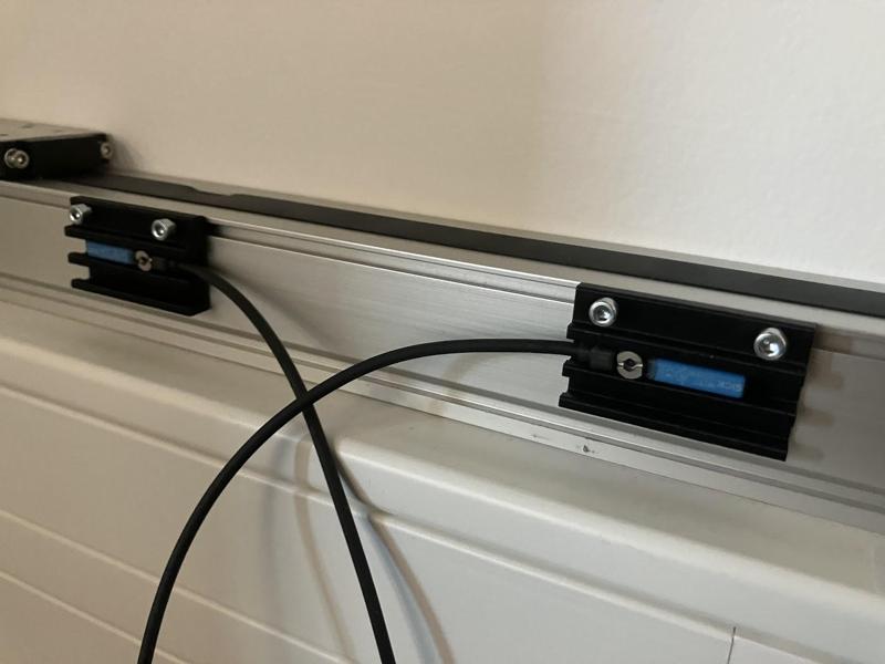 Rexroth MKK linear module sensor mount