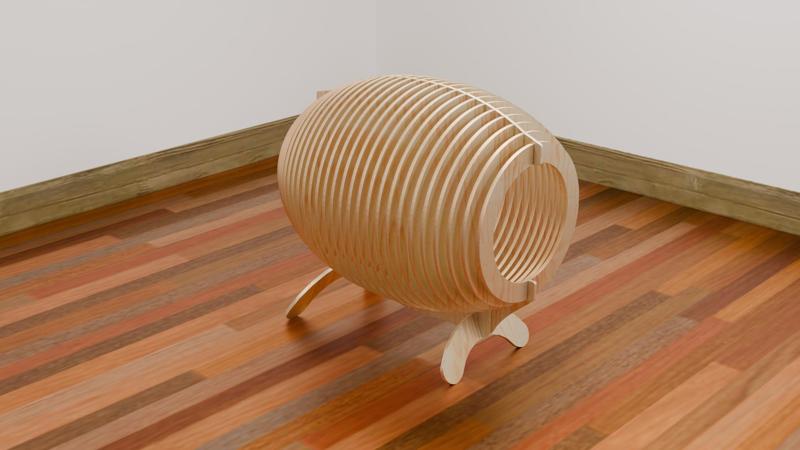 CNC CAT LITTER - LASER CUTTING