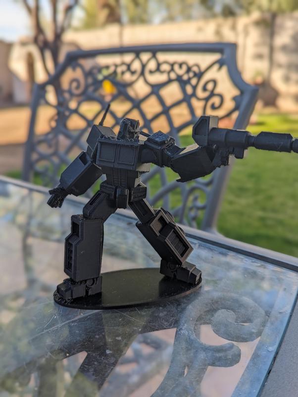 Optimus Prime Gen 1 with autobot logo