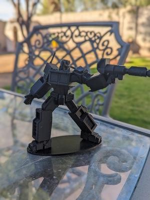 Optimus Prime Gen 1 with autobot logo