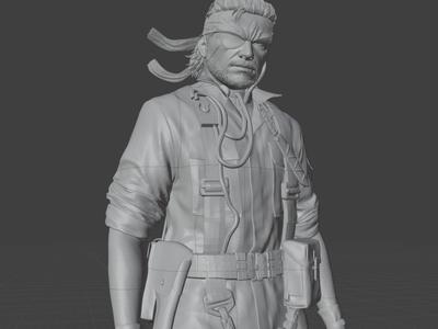 Life-Size Metal Gear Delta Big Boss Snake Part 1 