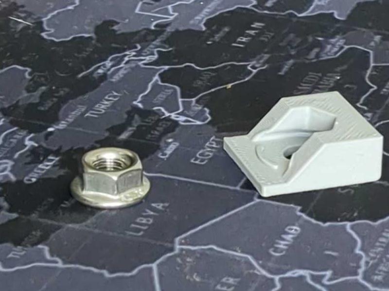 M6 Flanged Nut Holder