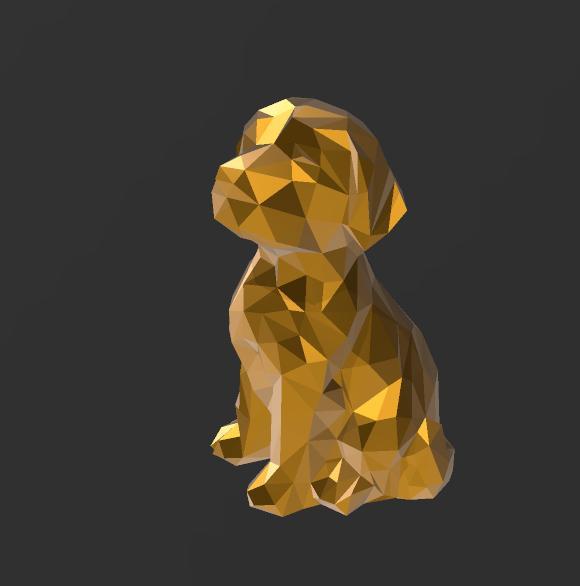 Low Poly - Dog