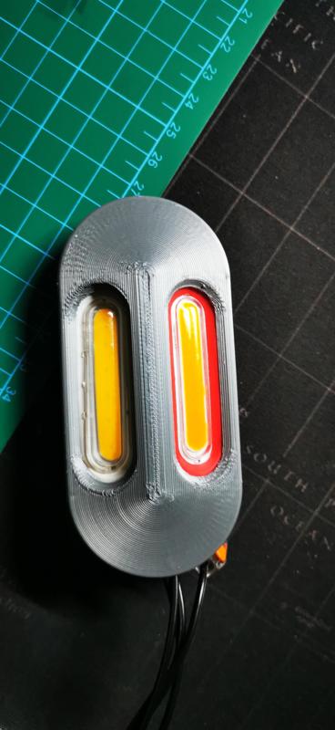 Tailgate light mount