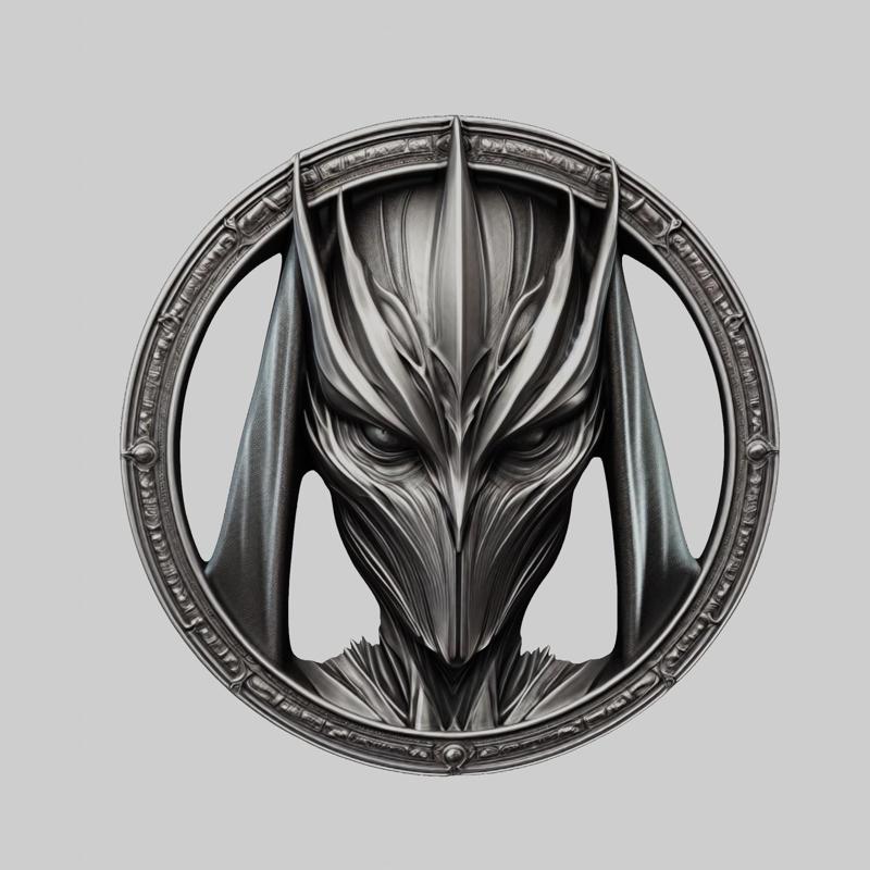 Sauron Lord of Rings Medallion for CNC Router Laser & 3D Printer
