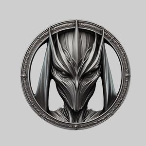 Sauron Lord of Rings Medallion for CNC Router Laser & 3D Printer