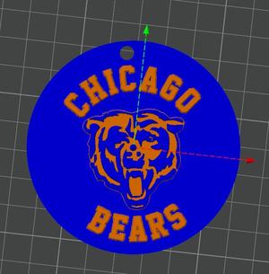 Chicago bears color bambu labs