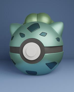 Pokemon Bulbasaur Pokeball