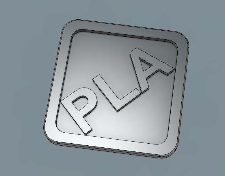 Filament Swatch for Spinning Filament Display