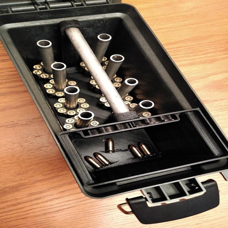 S&W 929 Plano Ammo Box Moonclip insert and spent case holder