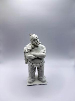 Fisherman Figure Sculpture