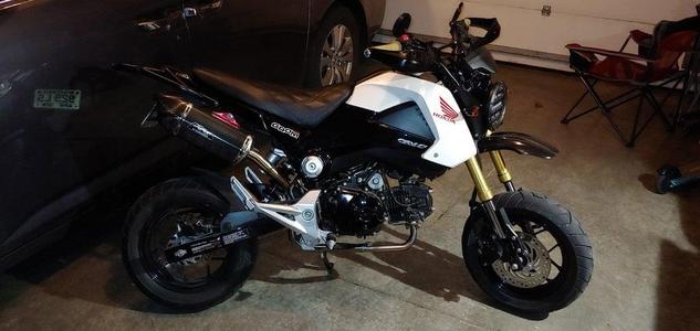 Grom Off-Road Fender Setup