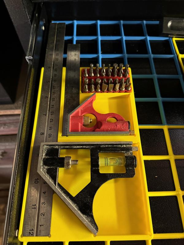 Gridfinity Combination Square