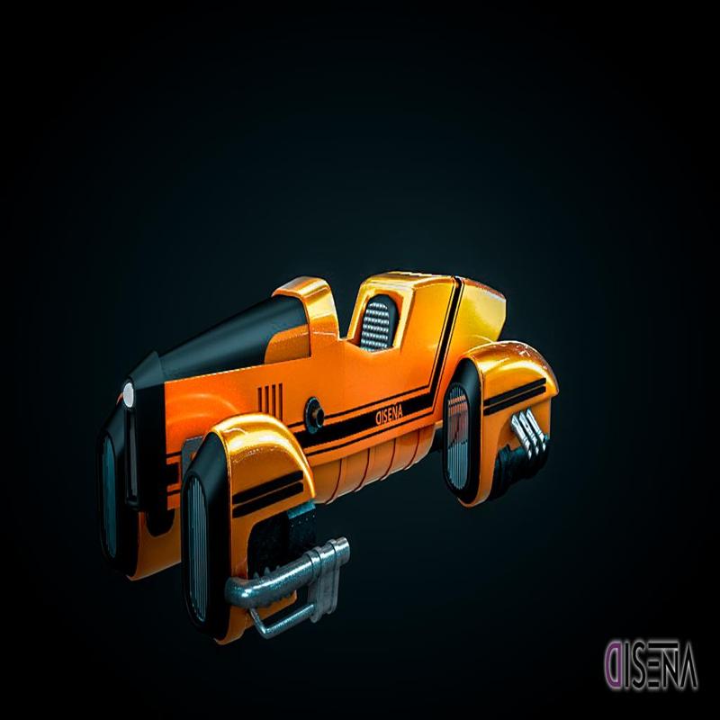 Dieselpunk Hover Car