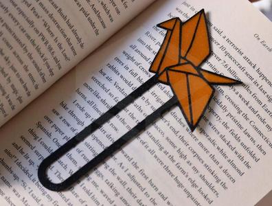 Origami bookmark