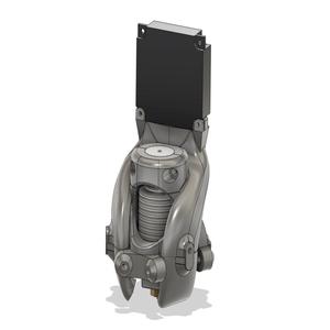 HE3D K200 (K280) End Effector / E3D Hot End Double Duct
