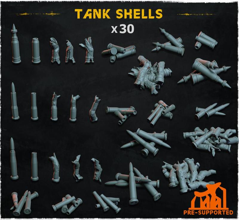 Tank shells -Basing Bits 1.0
