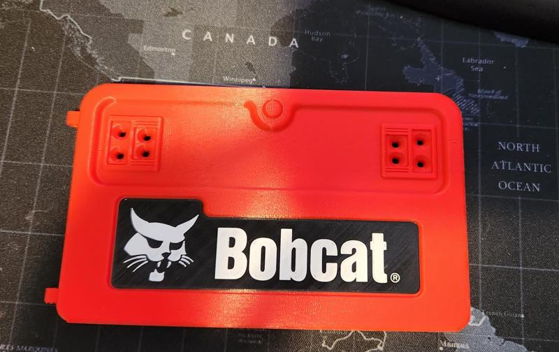 Bobcat Logo for AN3DRC Skidsteer