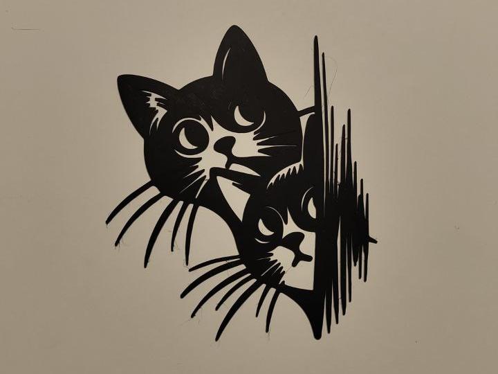 kitten wall art
